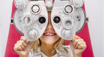 Pediatric eye exam