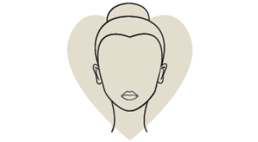 Heart-Shaped Face Type